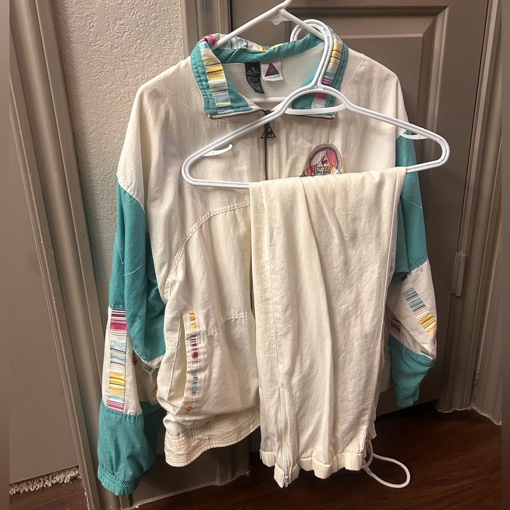 Vintage Le Coq Sportif track suit